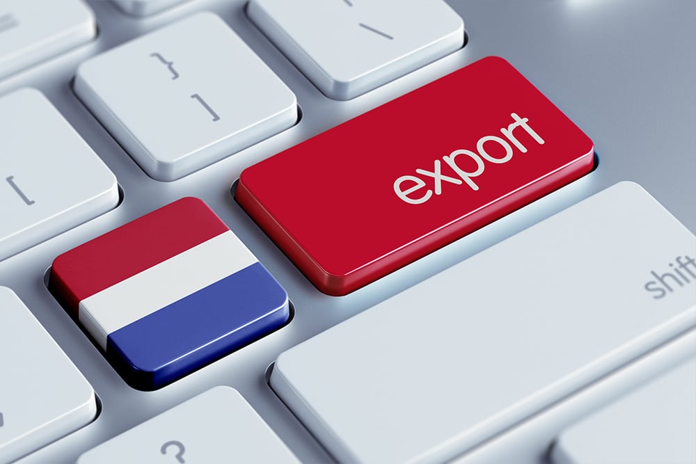 How to do e-export to the Netherlands?