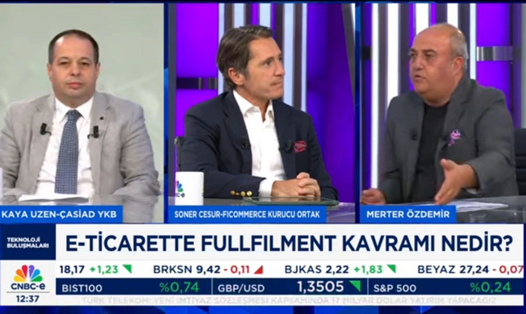 fiCommerce CNBC-e Teknoloji Buluşmaları Programında