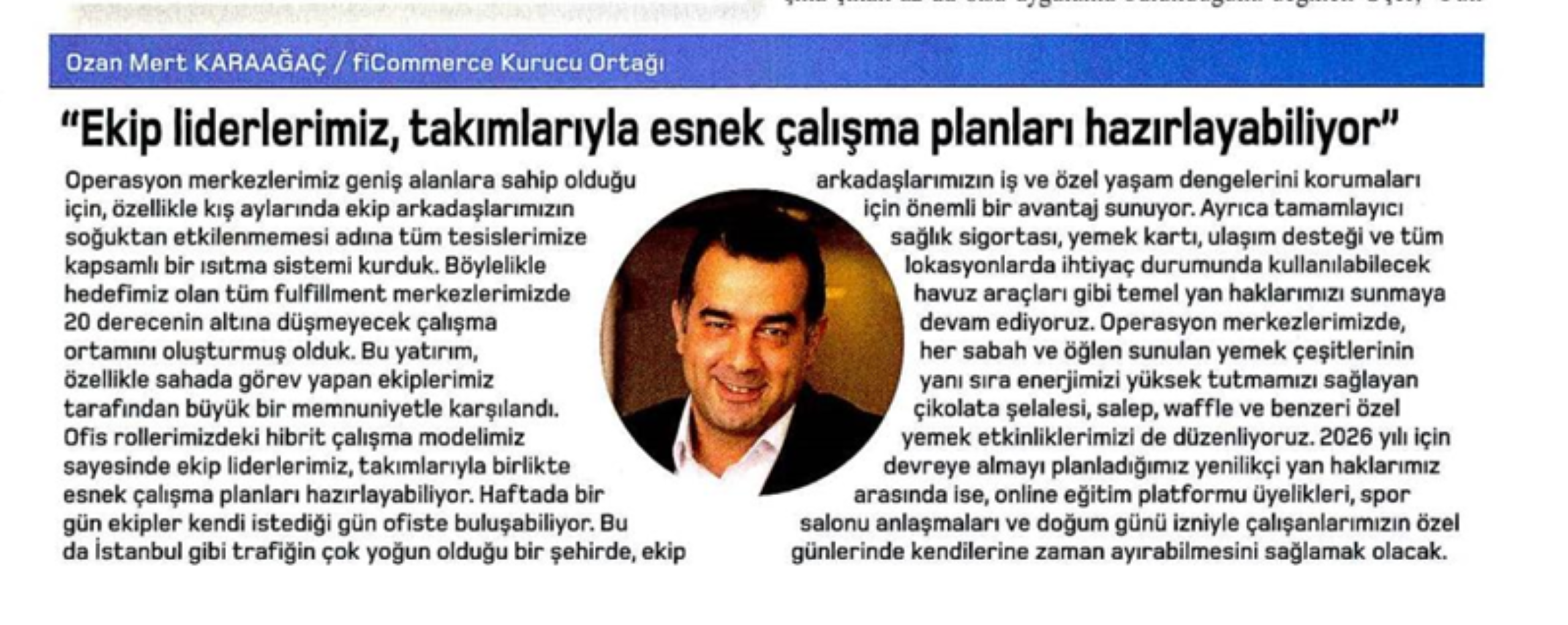 fiCommerce, Para Dergisi’nin “Yan Haklar” Dosyasında Yer Aldı