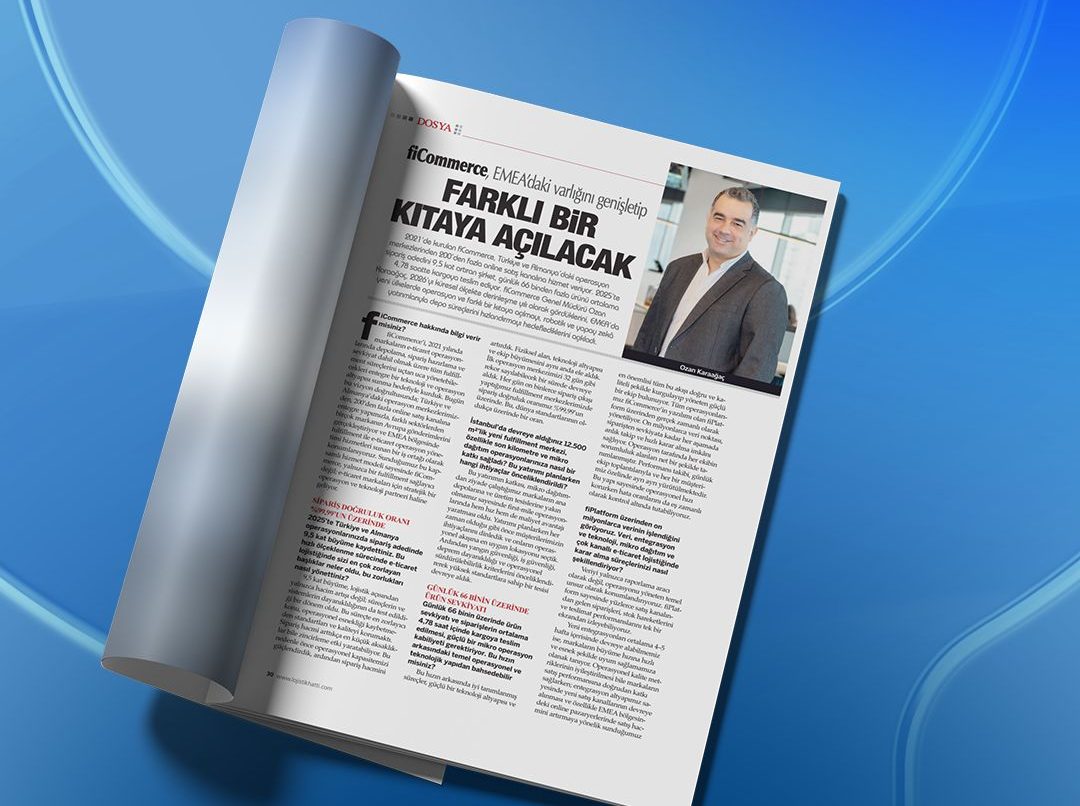 fiCommerce, UTA Lojistik Dergisi Şubat 2026 Sayısında