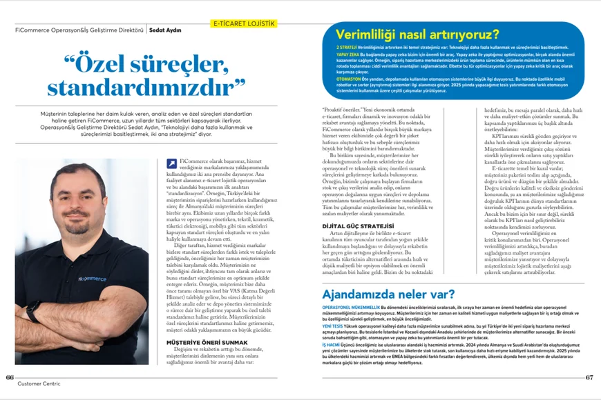 FiCommerce Vision in Fast Company April-May Issue